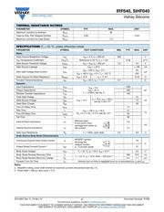 IRF640 数据规格书 2