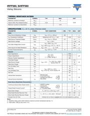 IRFP360PBF 数据规格书 2