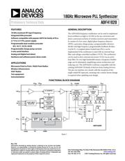 ADF41020BCPZ-RL7 数据规格书 1