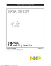 PZT2907A/T3 数据规格书 1