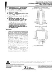 SN74ABT2952ADBRE4 数据规格书 1