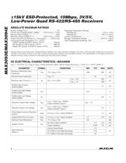 MAX3093ECPE datasheet.datasheet_page 2