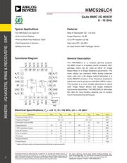 HMC526 datasheet.datasheet_page 1