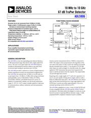 ADL5906ACPZN-R2 数据规格书 1