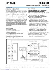 XR16L784 数据规格书 1