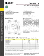 HMC925LC5 datasheet.datasheet_page 1