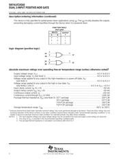 SN74LVC2G02YEAR datasheet.datasheet_page 2