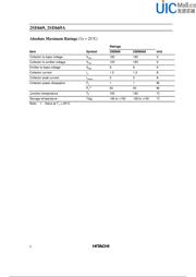 2SD669A datasheet.datasheet_page 2