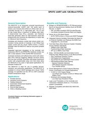 MAX3107ETG+ Datenblatt PDF