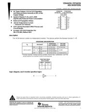 CD74AC04EG4 datasheet.datasheet_page 1