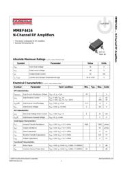 MMBF4416 数据规格书 1