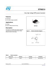 STN0214 datasheet.datasheet_page 1