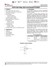 OPA551FAKTWT Datenblatt PDF