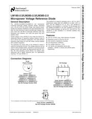 LM385M-2.5/NOPB datasheet.datasheet_page 2