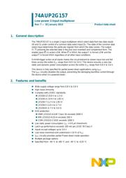 74AUP2G157GN,115 datasheet.datasheet_page 1