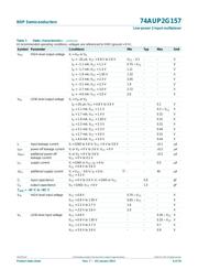 74AUP2G157GN,115 数据规格书 6