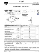 SIS412DN-T1-GE3 datasheet.datasheet_page 1