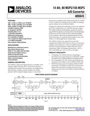 AD6645-80/PCBZ 数据规格书 1