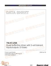 74LVC125ADB datasheet.datasheet_page 1