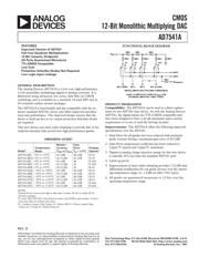 AD7541AKPZ datasheet.datasheet_page 1