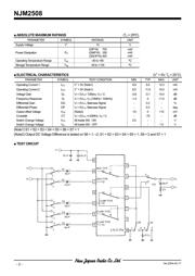 NJM2508M-TE1 datasheet.datasheet_page 2