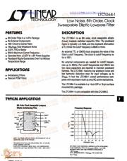 LTC1064-1 datasheet.datasheet_page 1