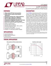 LTC6820IMS#PBF Datenblatt PDF