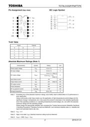 TC74LCX32FT(EL,K) datasheet.datasheet_page 2