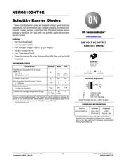 NSR02100HT1G 数据规格书 1