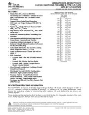 74ALVTH16374VRE4 datasheet.datasheet_page 1