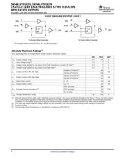 74ALVTH16374VRE4 datasheet.datasheet_page 4