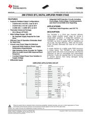 TAS5601 datasheet.datasheet_page 1