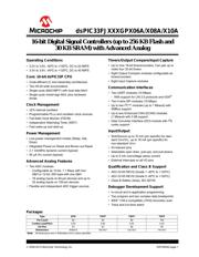 DSPIC33FJ256GP710A-I/PF Datenblatt PDF