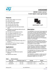 A3G4250D datasheet.datasheet_page 1