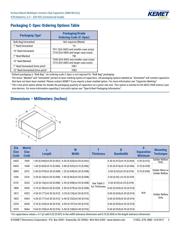 C0805C225K3RAC 数据规格书 2