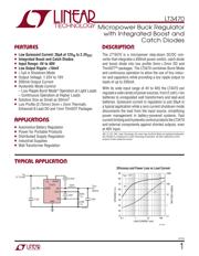 LT3470ITS8#TRMPBF Datenblatt PDF