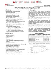 SN74LVC1G97DBVR Datenblatt PDF