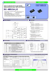 RX-4801SA:UB3 PURE SN 数据规格书 1