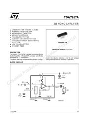 TDA7267A datasheet.datasheet_page 1