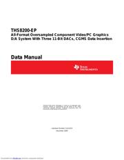 THS8200-EP 数据规格书 1