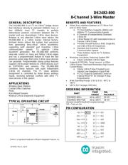 DS2482S-800+T&R 数据规格书 1