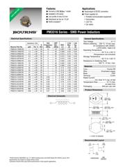 PM3316-150M 数据规格书 1