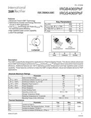 IRGS4065PBF datasheet.datasheet_page 1