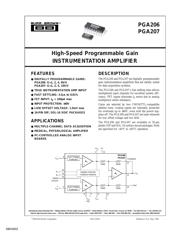 PGA206PA datasheet.datasheet_page 1