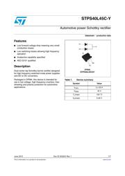 STPS40L45CGY-TR datasheet.datasheet_page 1