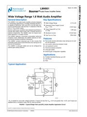 LM4951TL/NOPB datasheet.datasheet_page 2