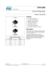 STPS2200U datasheet.datasheet_page 1