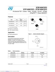 STB160N75F3_0710 datasheet.datasheet_page 1