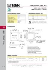 HMC389LP4ETR 数据规格书 5