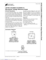 LM285BYZ-2.5 datasheet.datasheet_page 1